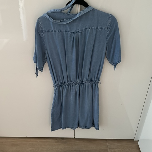 Gap Denim Chambray Wrap Dress - Picture 3 of 3